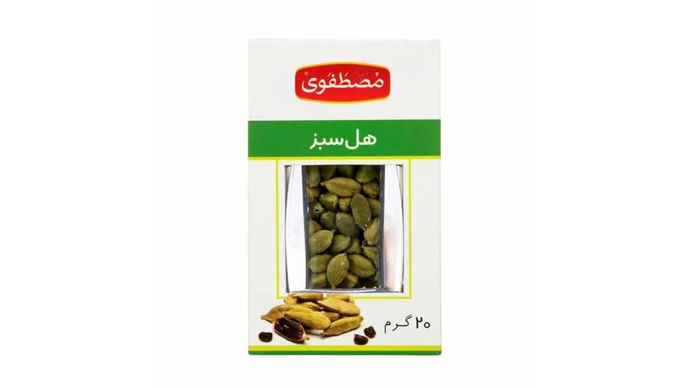 هل سبز 20 گرم مصطفوی