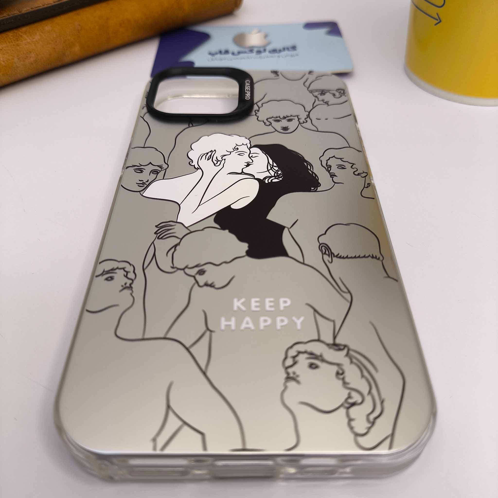 قاب keep happy برای آیفون ۱۳/۱۴ — تصویر ۳