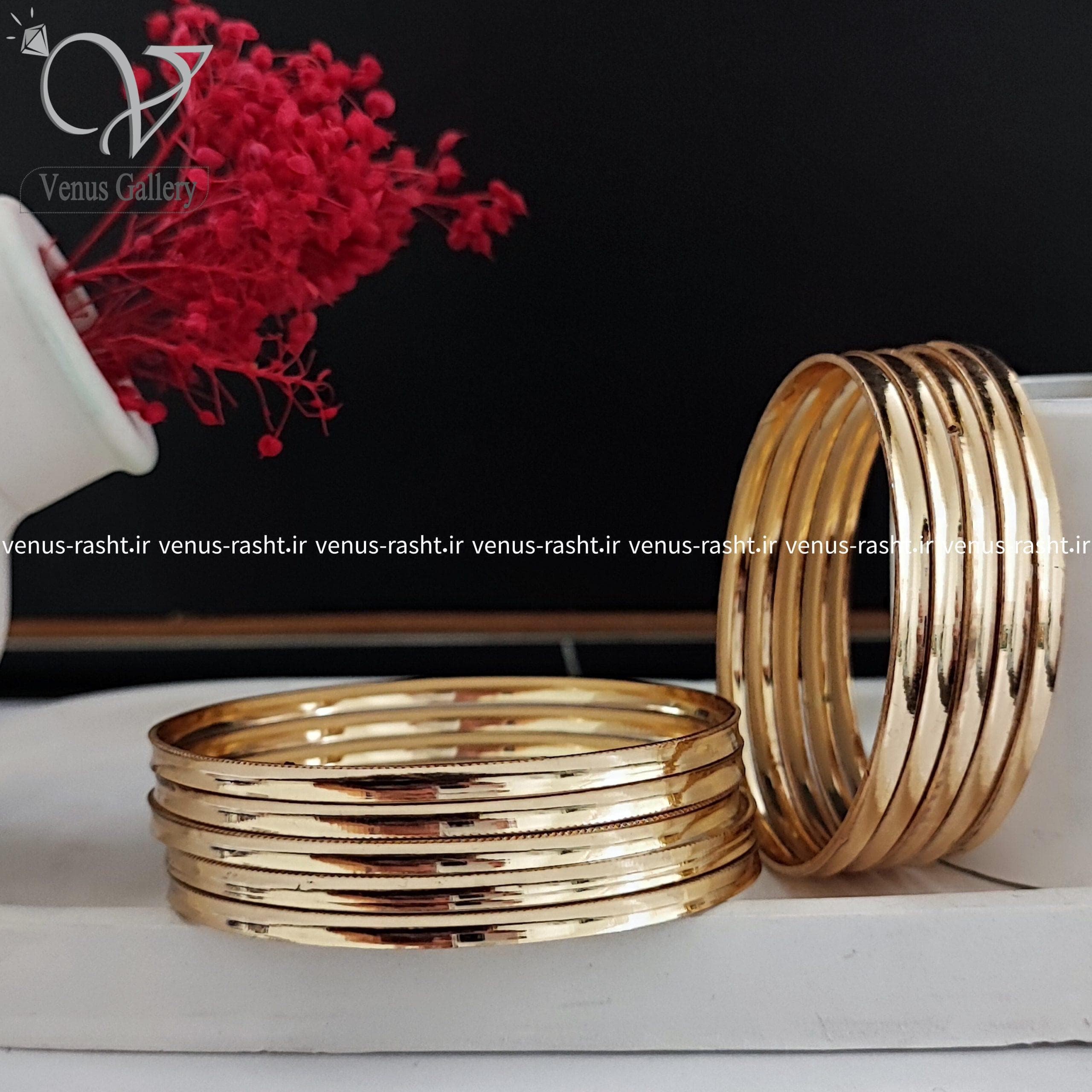النگو آینه ای طلاروس