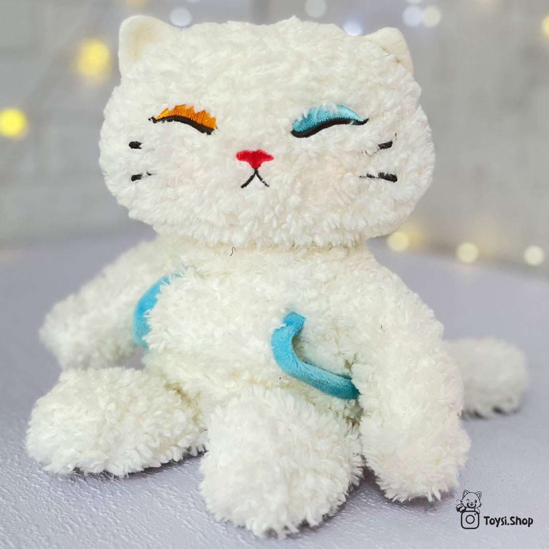 عروسک گربه دوچهره