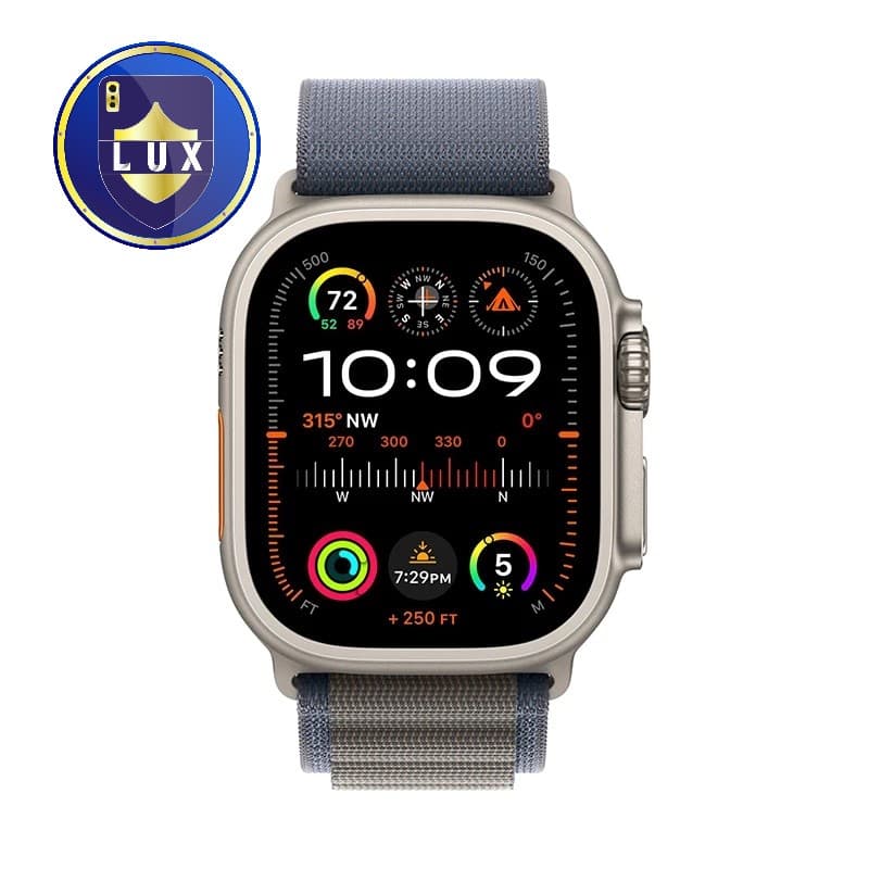 اپل واچ اولترا 2 سایز 49mm با بند لوپ آلپاین | Apple Watch Ultra 2 Titanium Case 49mm Loop Alpine — تصویر ۲
