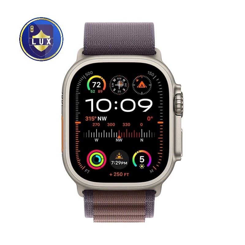 اپل واچ اولترا 2 سایز 49mm با بند لوپ آلپاین | Apple Watch Ultra 2 Titanium Case 49mm Loop Alpine — تصویر ۶