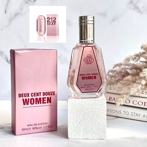 عطر ادکلن ۲۱۲ س*ک*س*ی زنانه فرگرانس ورلد| Carolina Herrera 212 s**xy حجم 50 میل