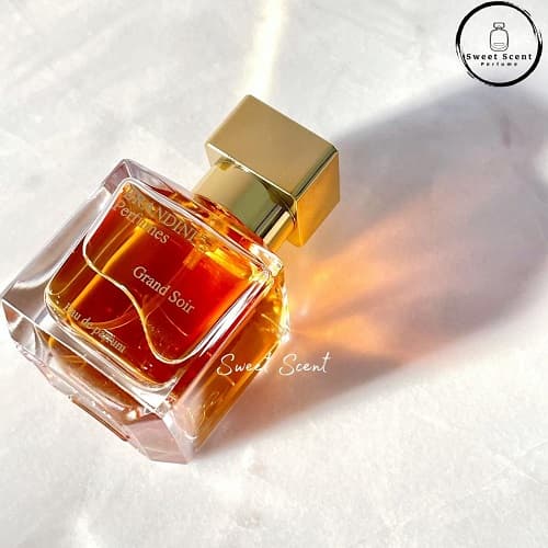 عطر ادکلن مینی فرانسیس کرکجان گرند سویر برندینی | Maison Francis Kurkdjian Grand Soir Brandini حجم 33 میل(شرکتی) — تصویر ۴
