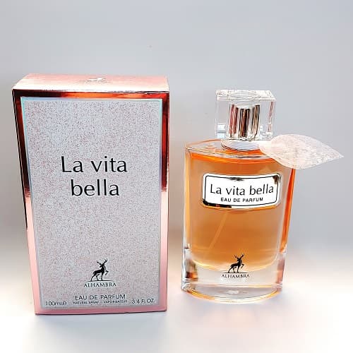 عطر ادکلن لانکوم لا ویه است بله (لاویه بل) میسون الحمبرا | Lancome La Vie Est Belle Maison Alhambra حجم 100 میل (شرکتی)