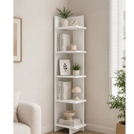 کتابخانه ایستاده مدرن MDF / طراحی مینیمال / مدل BK-03 مبلمان اورلین مدل 967551