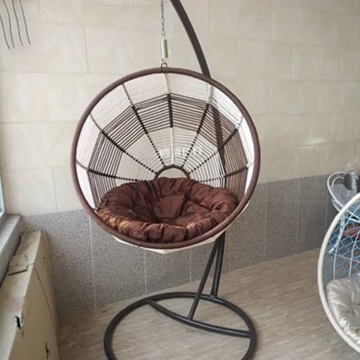 صندلی راحتی کد 51 ویلا سازه تحمل وزن 180 کیلو ارسال با باربری مبلمان اورلین مدل 959257