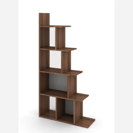 کتابخانه مدرن MDF ایستاده دکوری و جادار مبلمان اورلین مدل 967528