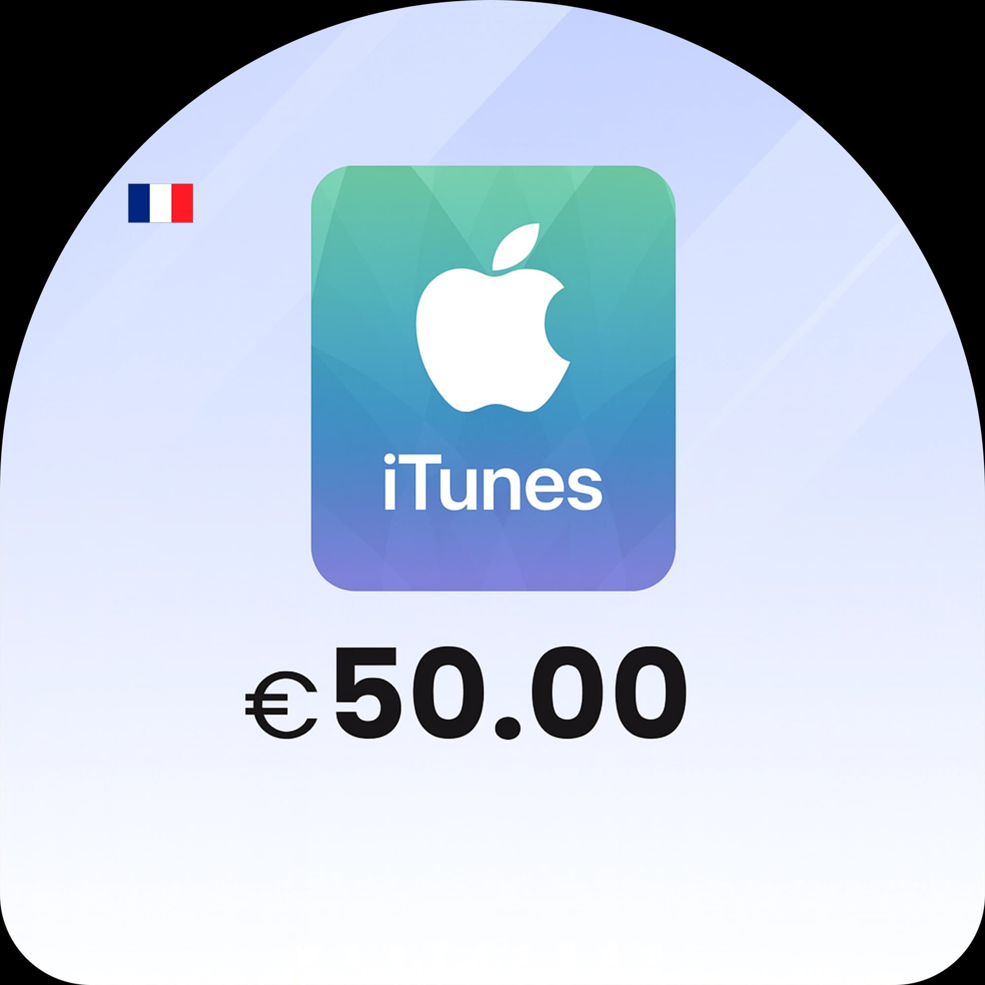 گیفت کارت 50 یوروی آیتونز فرانسه — تصویر ۲