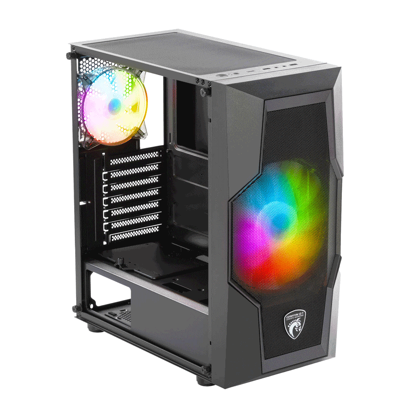 کیس کامپیوتر گرین گیمینگ GREEN GRIFFIN G1 GAMING — تصویر ۲