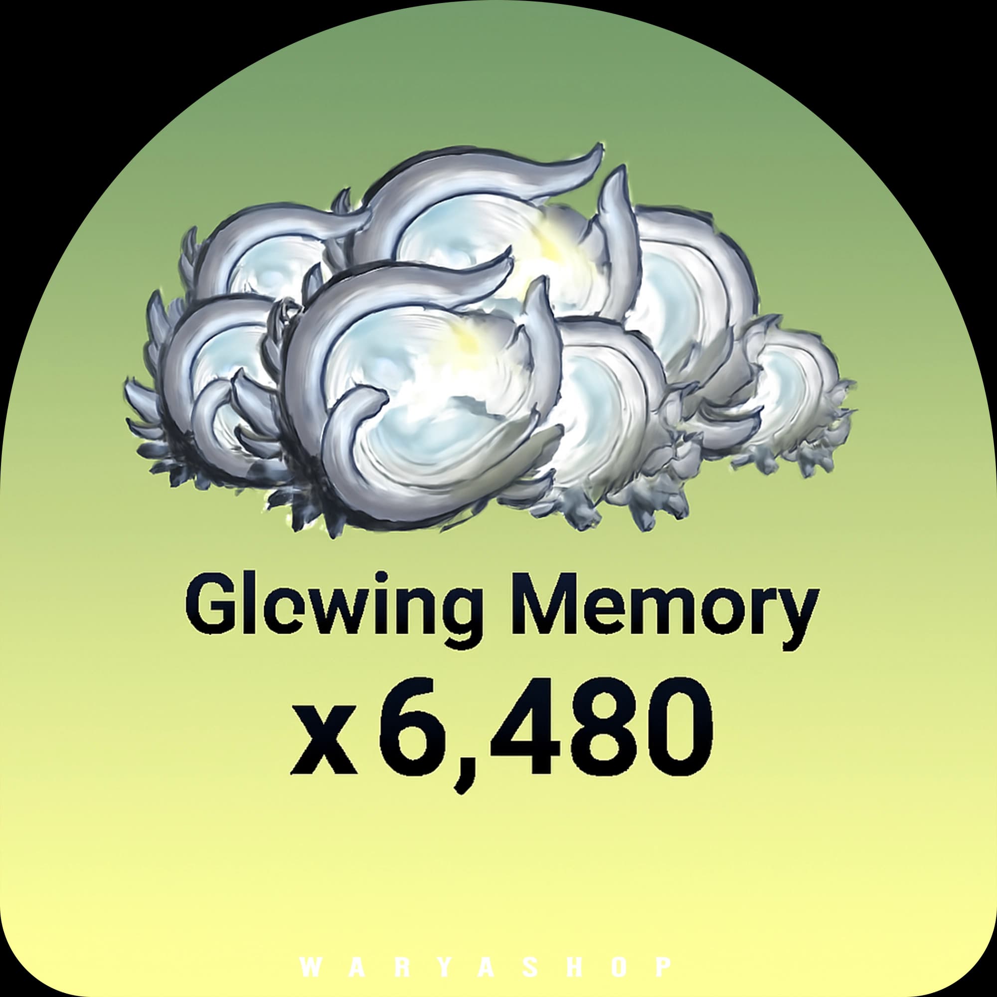 6480 Glowing Memory بازی Rememento White Shadow
