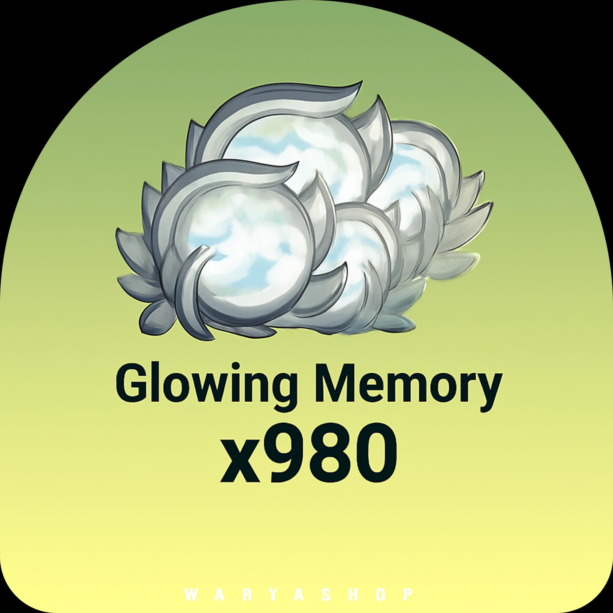980 Glowing Memory بازی Rememento White Shadow