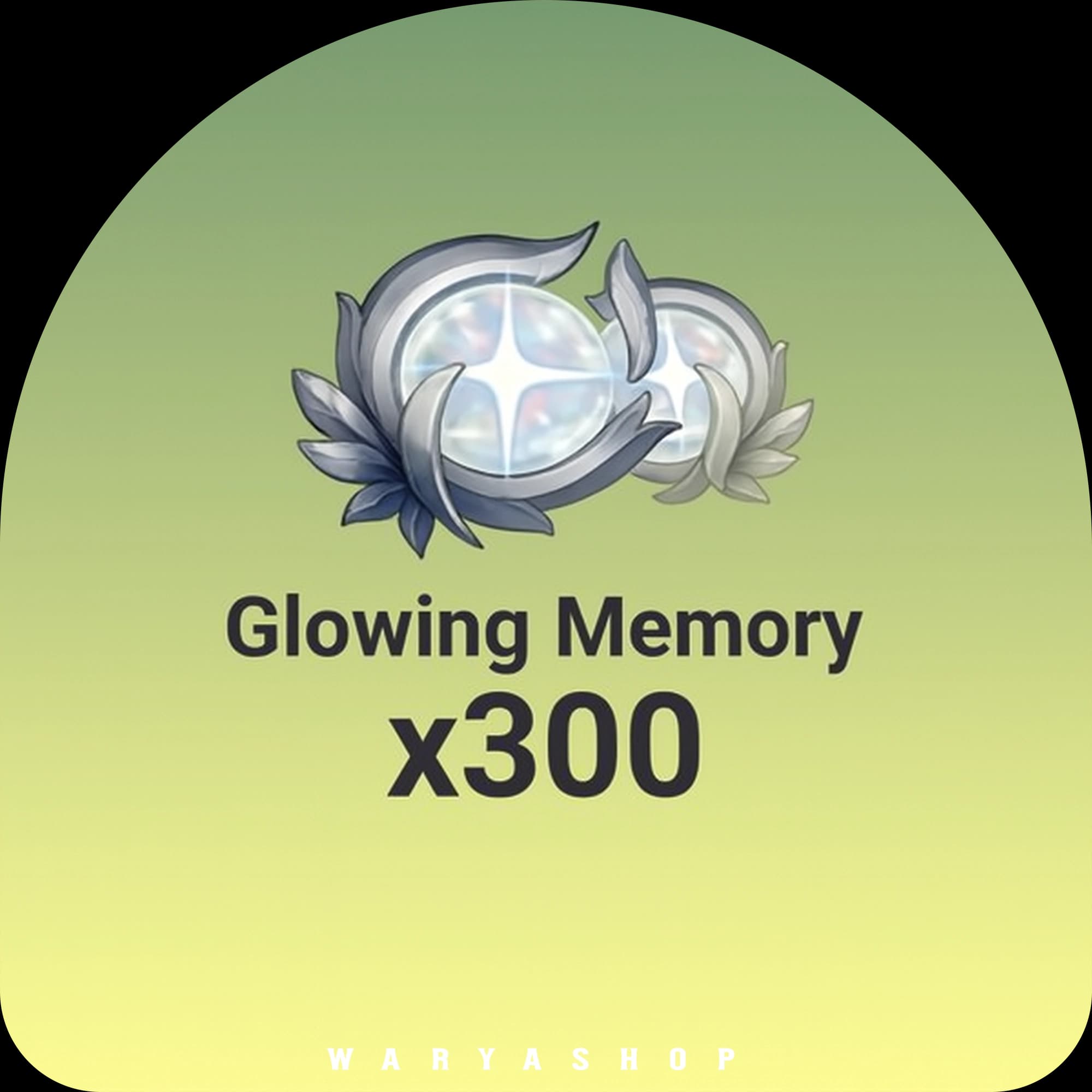 300 Glowing Memory بازی Rememento White Shadow