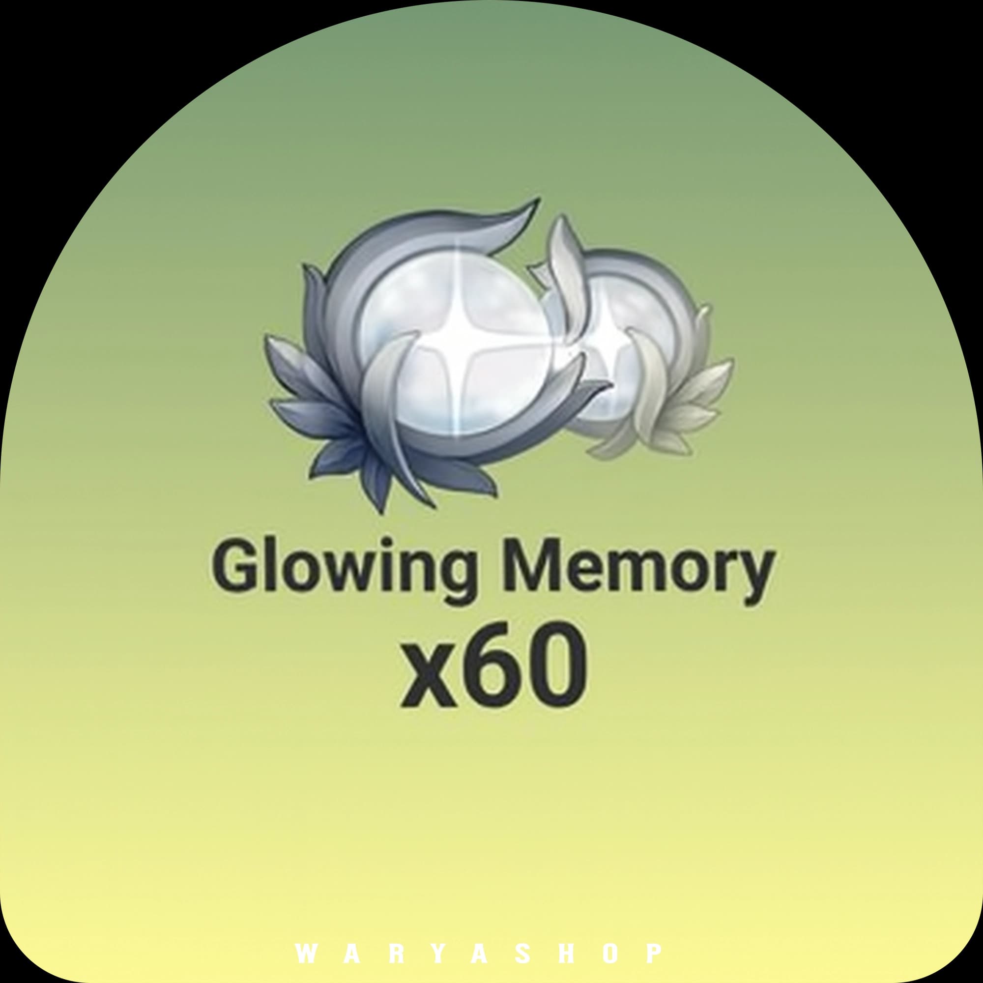60 Glowing Memory بازی Rememento White Shadow