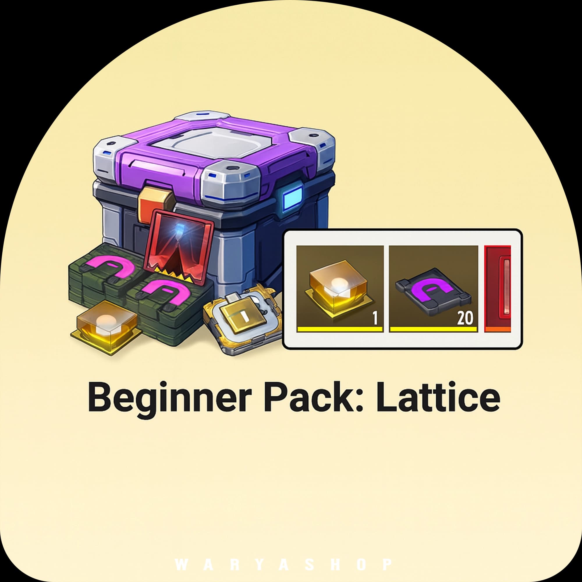 Beginner Pack: Lattice بازی Etheria Restart