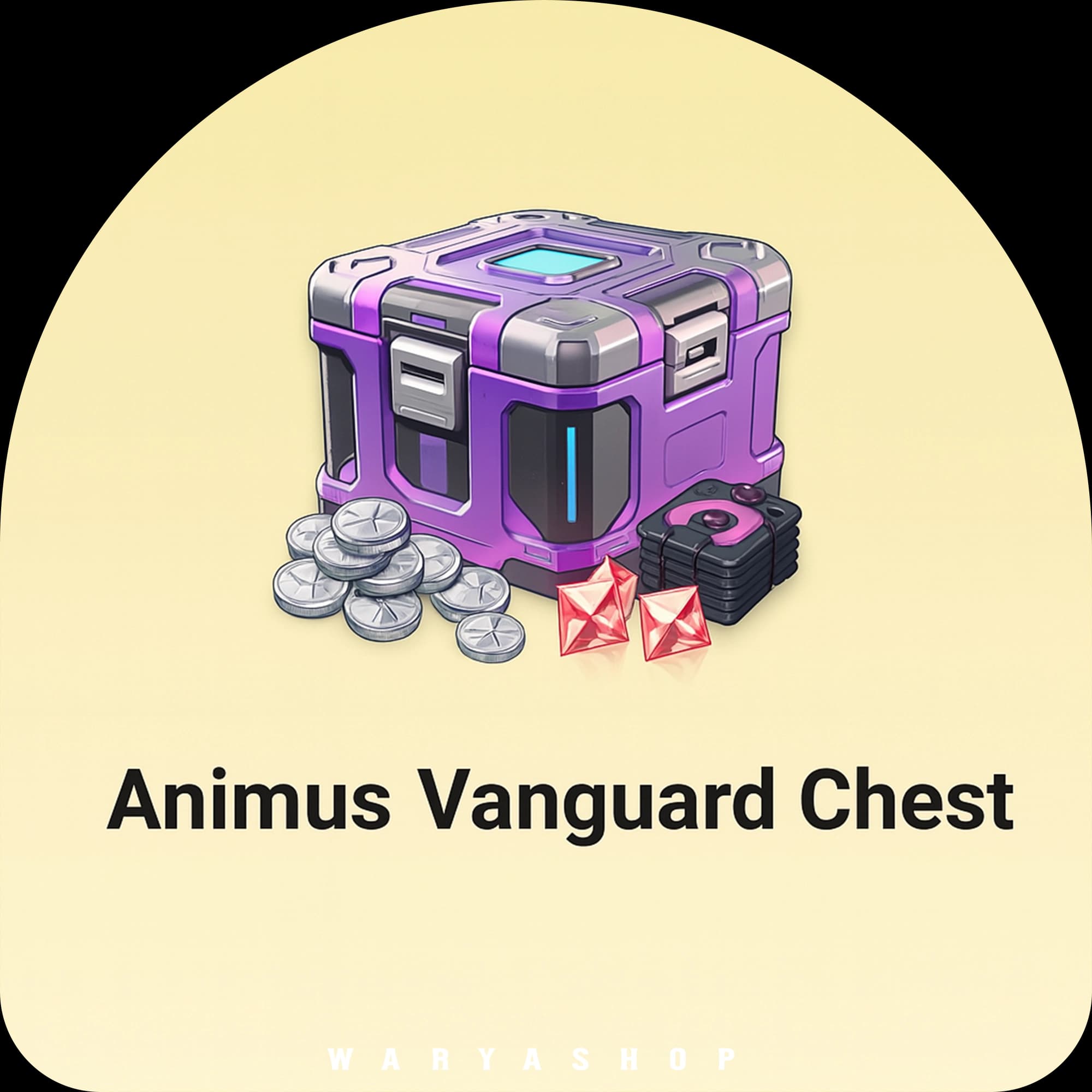 Animus Vanguard Chest بازی Etheria Restart
