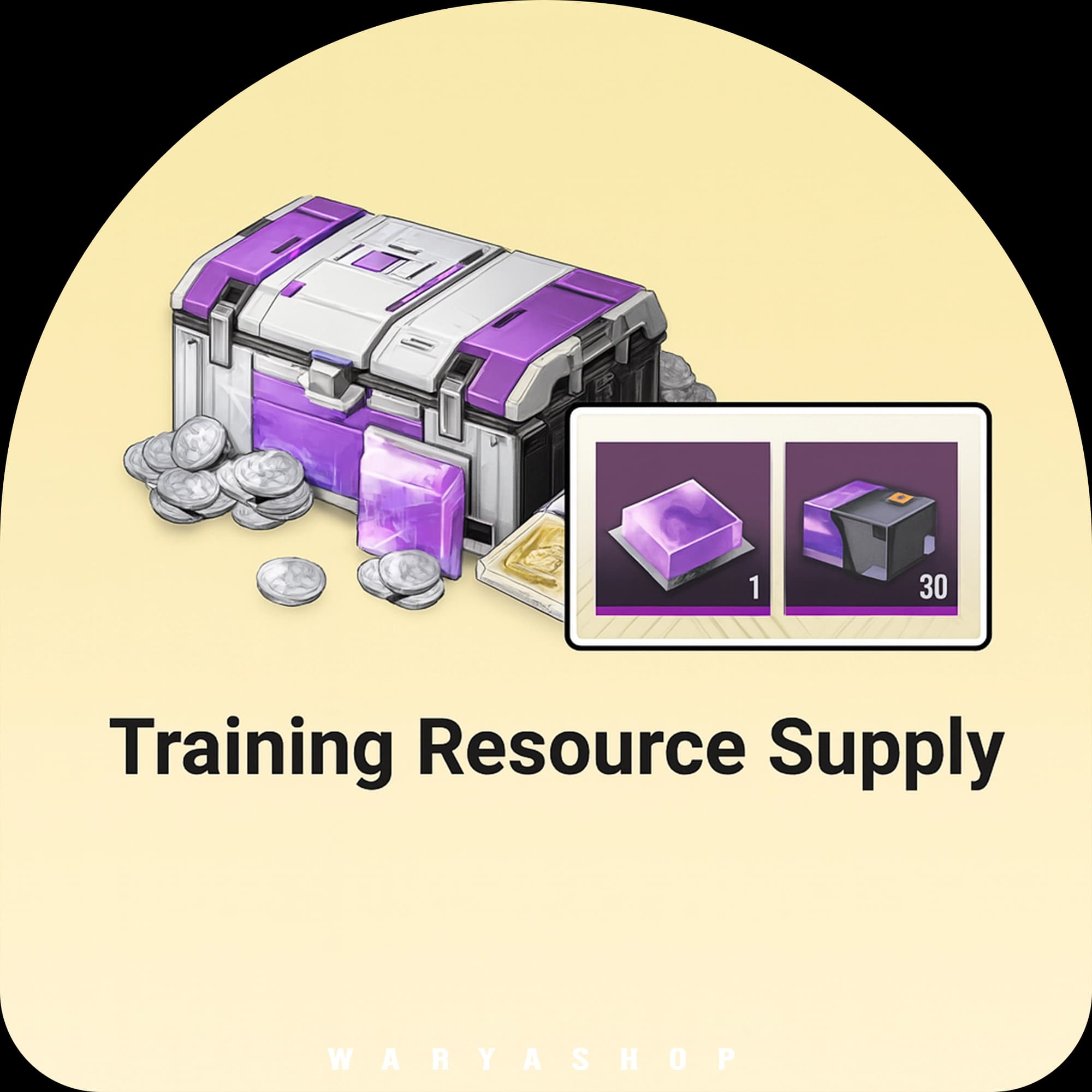 Training Resource Supply بازی Etheria Restart