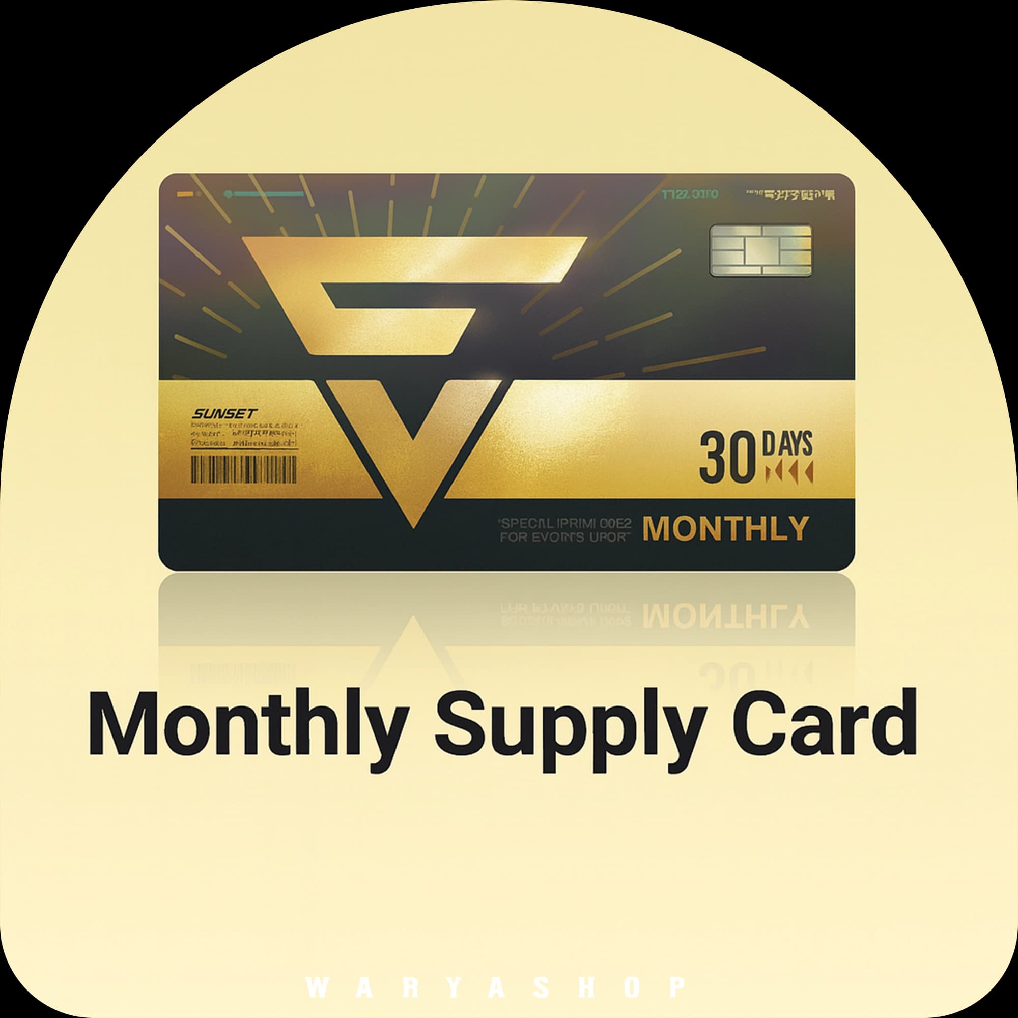 Monthly Supply Card بازی Etheria Restart