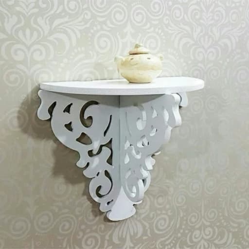 شلف نیم لوزی پی وی سی مبلمان اورلین مدل 967473