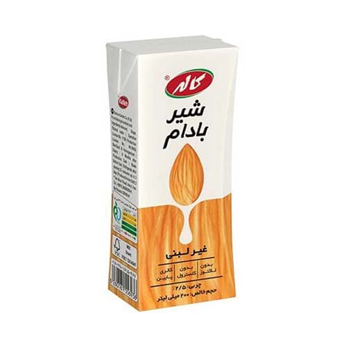 شیر غیر لبنی بادام 200 س س لیف کاله