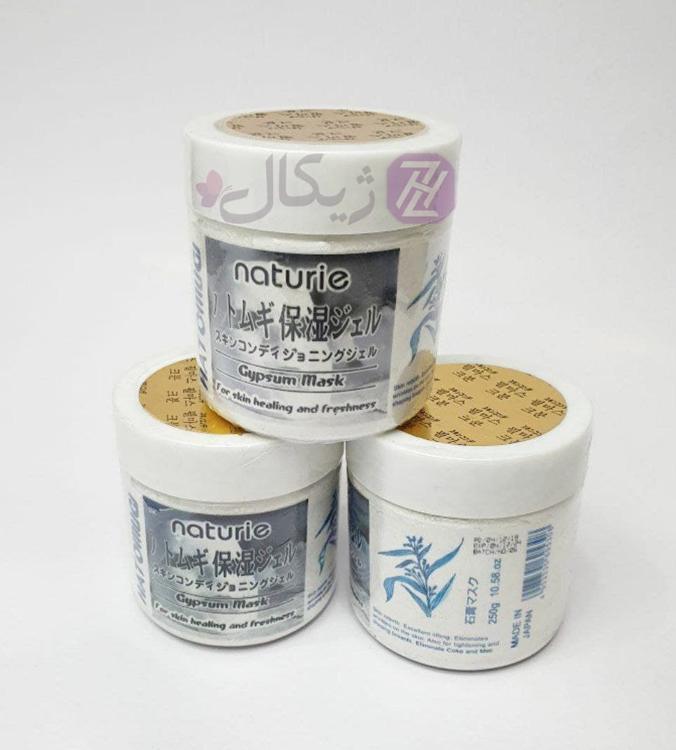 ماسک گچی لیفت صورت هاتوموگی اصل ژاپن Hatomugi Gypsum Mask — تصویر ۳