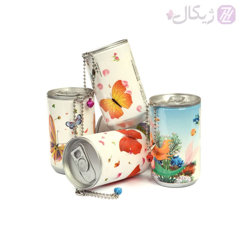 دستمال مرطوب طرح قوطی نوشابه بسته 30 عددی