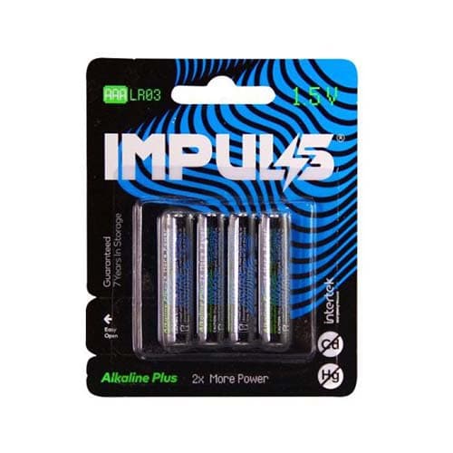 باتری نیم قلم 4ع Alkaline ایمپالس — تصویر ۲