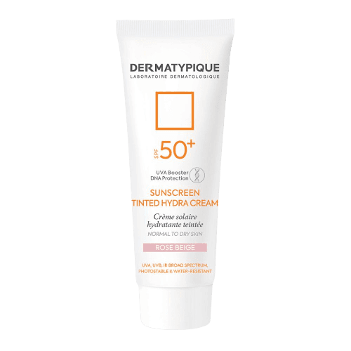 ضد آفتاب فلوئیدی درماتیپیک پوست خشک مدل هیدرا SPF50
