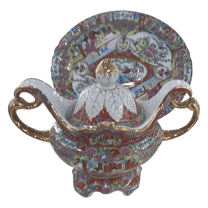 سوپ خوری مرغی با سینی