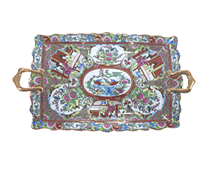 سینی دو دسته مرغی