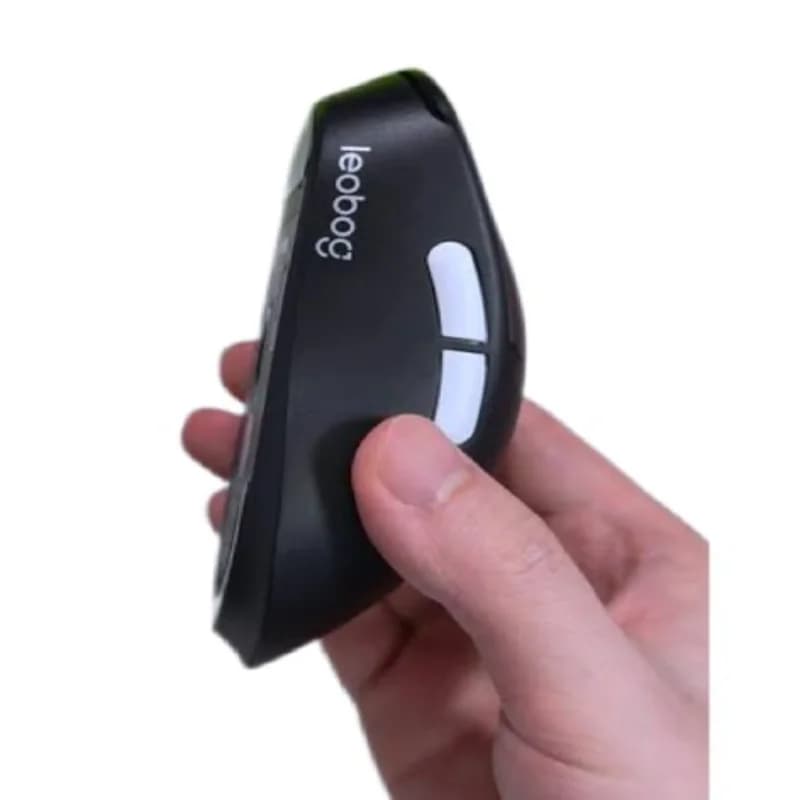موس بی سیم/باسیم Leobog GM5 Max مشکی — تصویر ۵