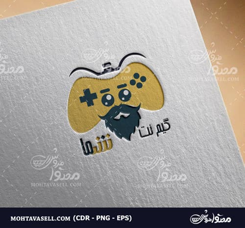 طرح لوگو گیم و گیم نت