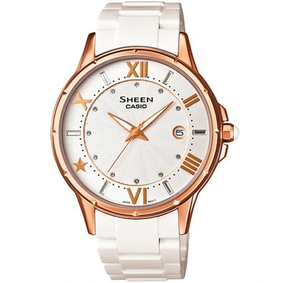 ساعت زنونه کاسیو SHEEN مدل SHE-4024G-7ADR