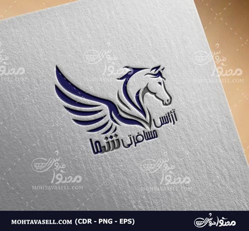 لوگو دفتر آژانس مسافرتی و جهانگردی — تصویر ۲