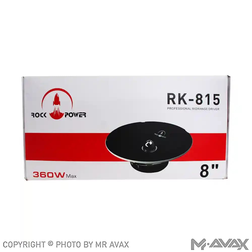 میدرنج 8 اینچ راک پاور مدل RK-815(دو عددی) — تصویر ۴