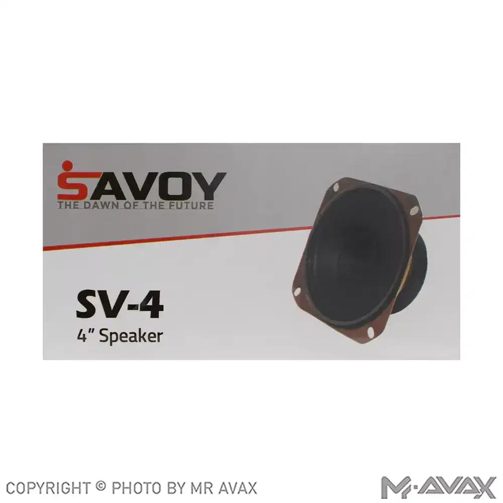 باند 4 اینچ ساووی مدل SV-4 فابریک پراید جلو(دو عددی) — تصویر ۳