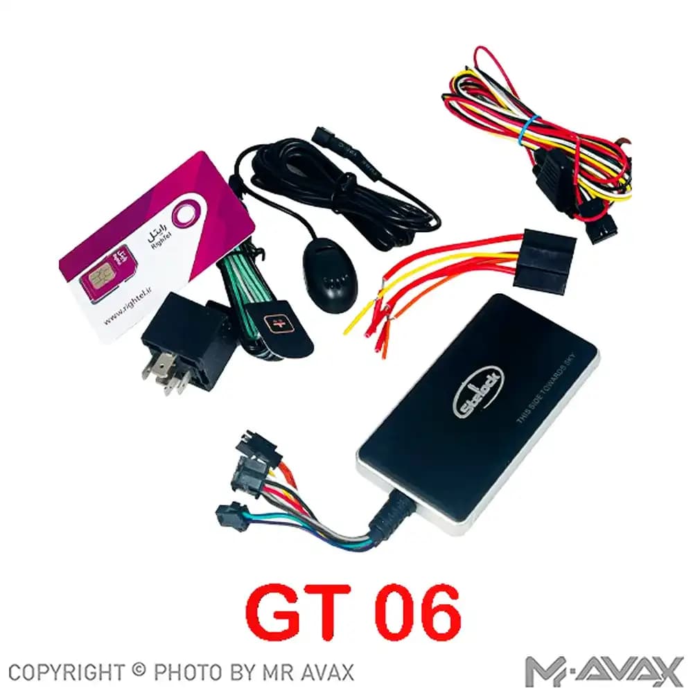 ردیاب خودرو و موتورسیکلت برند استیلاک GT06