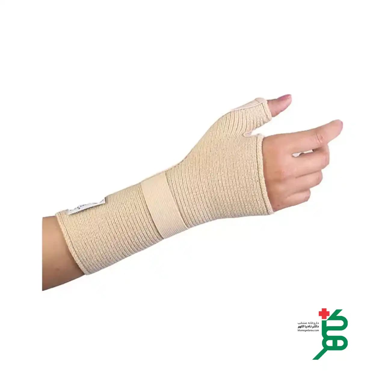 مچ بند انگشت دار آکریل پشم طب و صنعت (S)