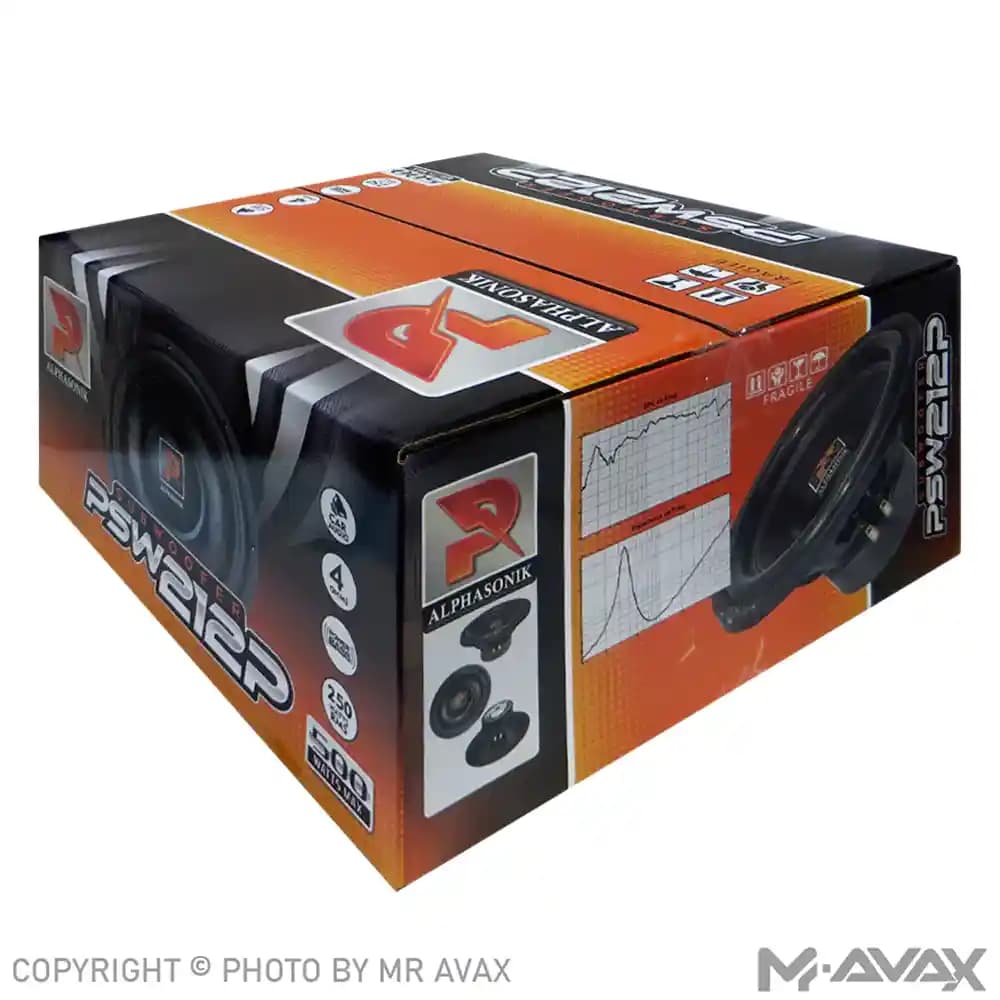 ساب ووفر 12 اینچ آلفاسونیک PSW-212p — تصویر ۴