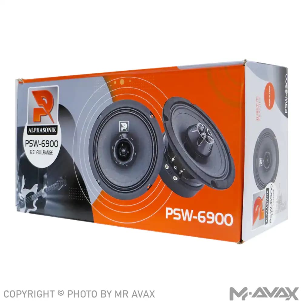 فولرنج 6.5 اینچ آلفاسونیک مدل PSW-6900(دو عددی) — تصویر ۵