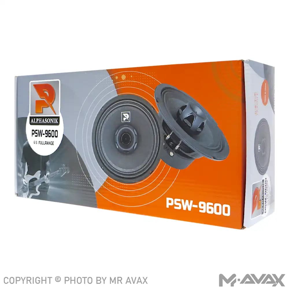 فولرنج 6.5 اینچ آلفاسونیک مدل PSW-9600(دو عددی) — تصویر ۵