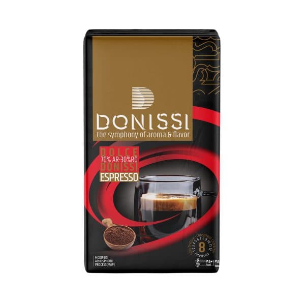 پودر قهوه وکیوم اسپرسو دُلچه(ملایم) Donissi — تصویر ۲