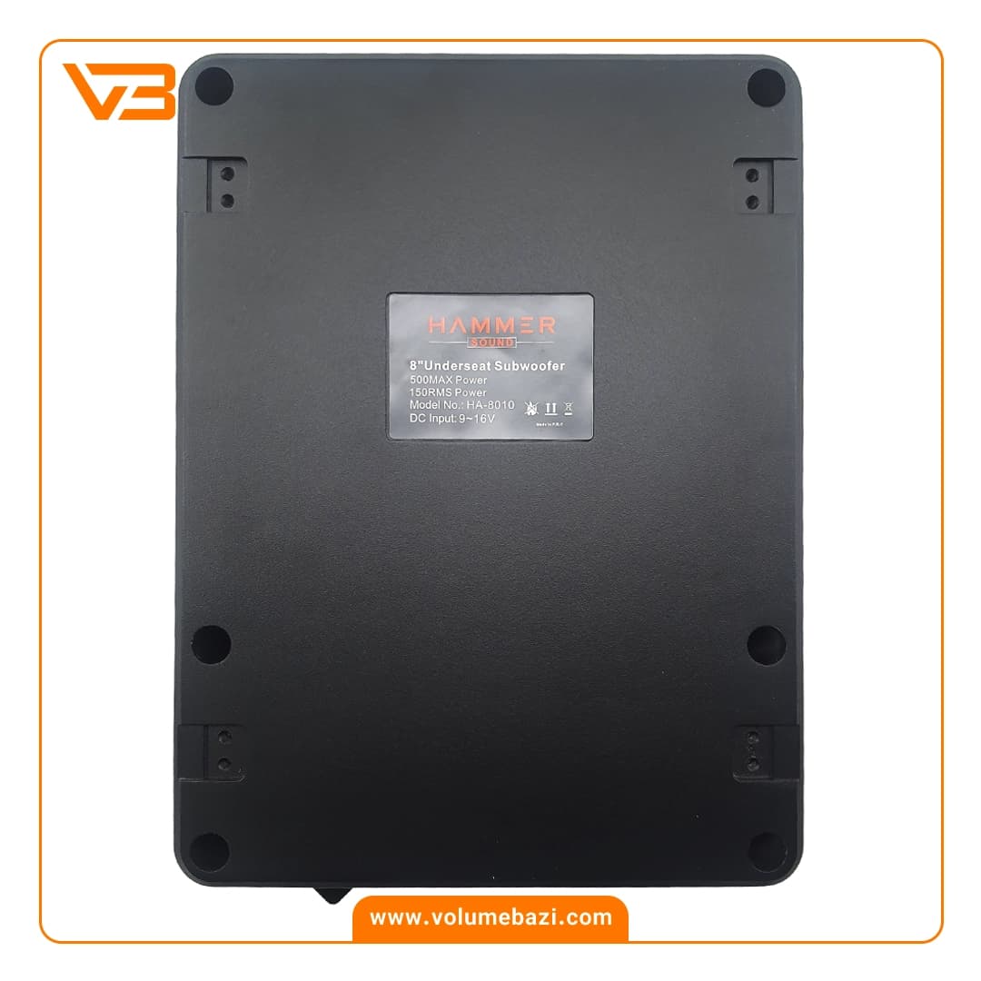 ساب باکس اکتیو زیر صندلی هامر ساند مدل HA-8010 — تصویر ۳