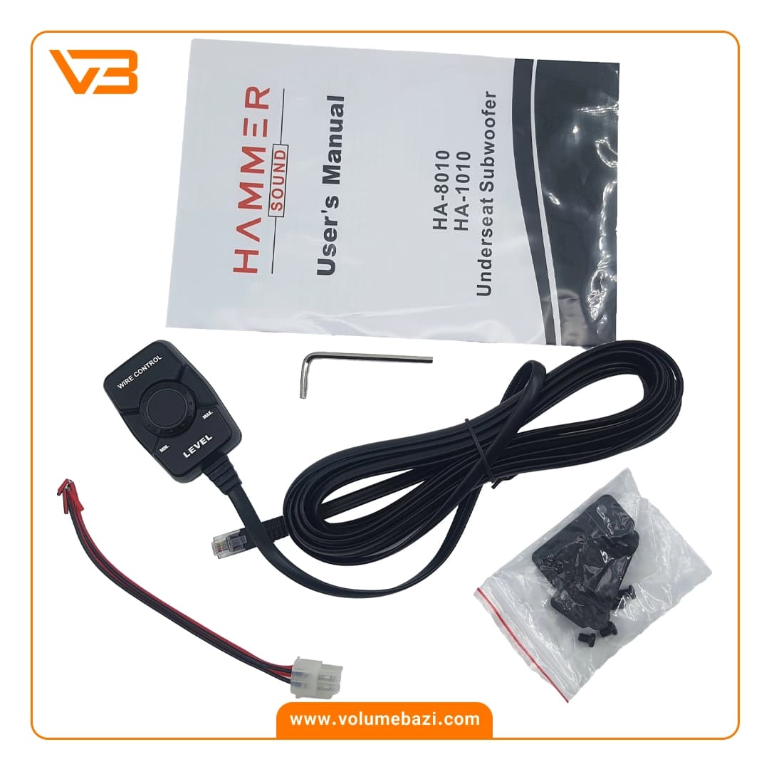ساب باکس اکتیو زیر صندلی هامر ساند مدل HA-8010 — تصویر ۵