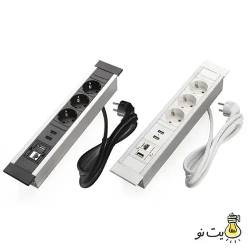 پریز توکار ملونی مدل 10030 — تصویر ۲