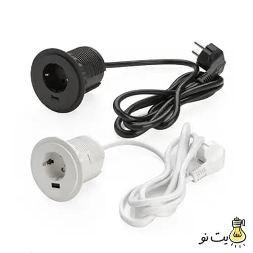 پریز توکار ملونی مدل 10034