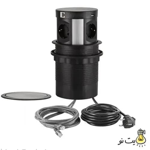 پریز توکار آسانسوری مدل 10026 ملونی