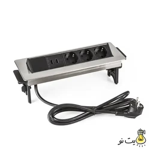 پریز توکار ملونی مدل 10022
