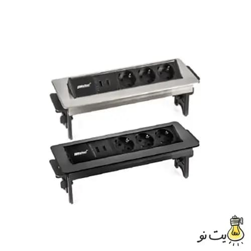 پریز توکار ملونی مدل 10022 — تصویر ۲