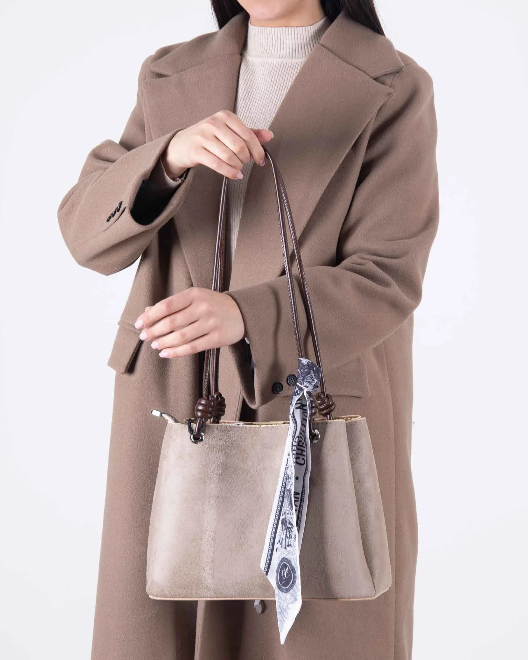کیف جیر سه خونه بند گره ای 604